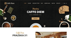 Desktop Screenshot of caffediem.cz