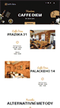 Mobile Screenshot of caffediem.cz